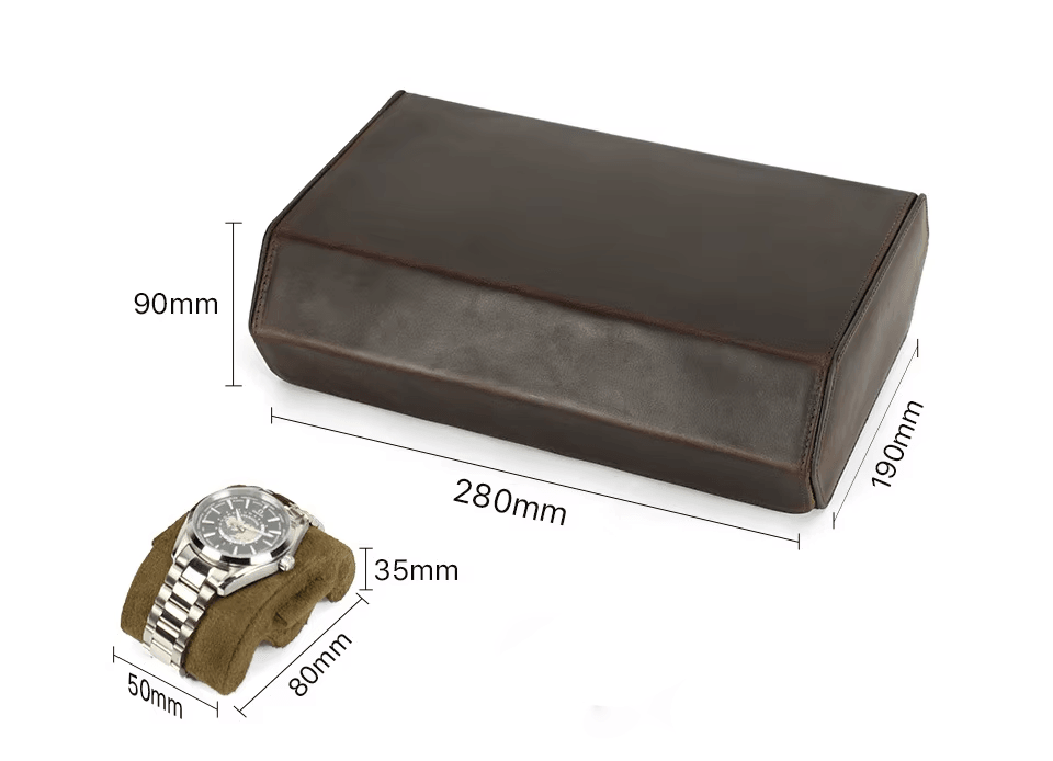Luxusní box na 8 hodinek